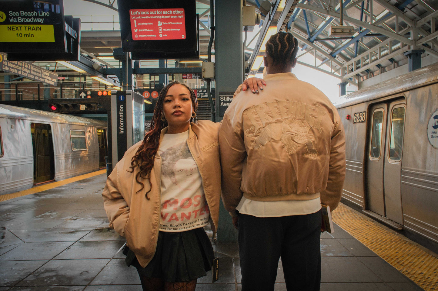 "Free Huey Royalty" Limited Edition Bomber Jacket