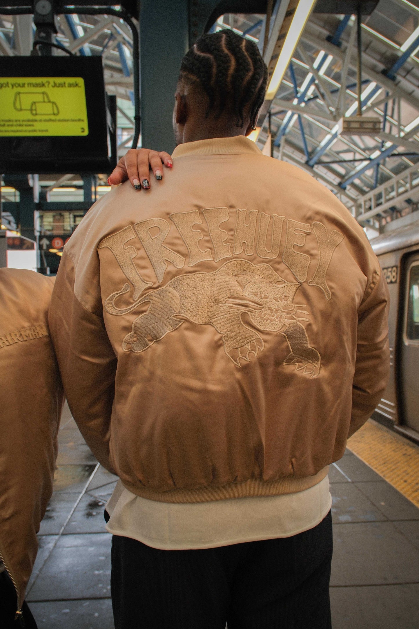"Free Huey Royalty" Limited Edition Bomber Jacket