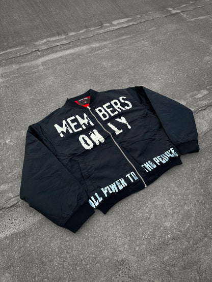 "Members Only" Bomber Jacket