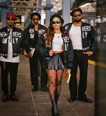 "Members Only" Bomber Jacket
